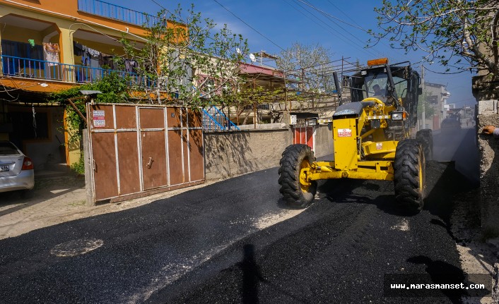 Dulkadiroğlu’nda asfalt çalışmaları hız kazandı