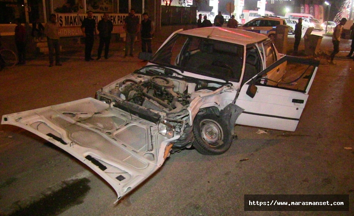 Kahramanmaraş'ta kaza: 4 yaralı