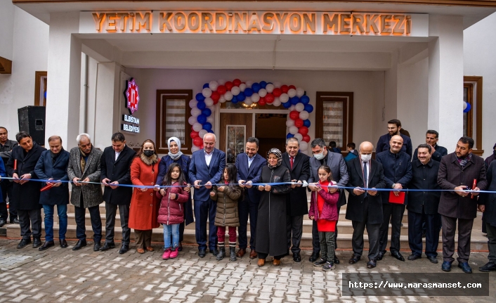 Türkiye’nin en büyük ikinci Yetim Koordinasyon Merkezi Elbistan’da açıldı