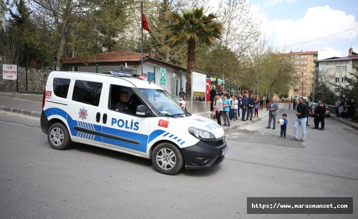 Kahramanmaraş'ta kavga ihbarına giden polisler unutmayacakları bir anı yaşadı