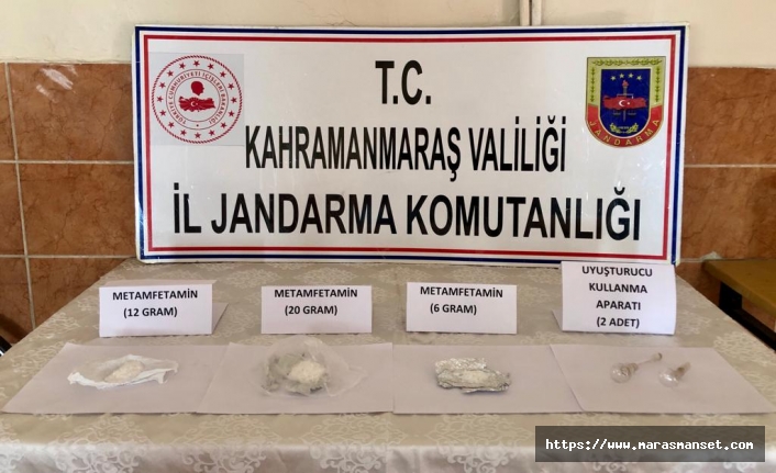 Kahramanmaraş'ta uyuşturucu operasyonunda 6 şüpheli yakalandı