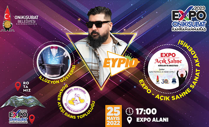 EXPO 2023 Alanı’ndaki ilk konser Eypio’dan