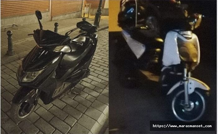 Kahramanmaraş'ta elektrikli bisiklet hırsızları yakalandı