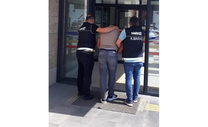 Kahramanmaraş'ta uyuşturucu hükümlüsü yakalandı