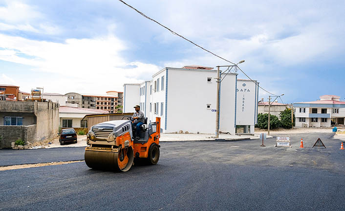 Dulkadiroğlu Belediyesi asfalt çalışmalarını sürdürüyor