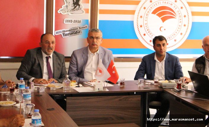 Kahramanmaraş'ta arıcılık ve bal üretimiyle ilgili toplantı yapıldı