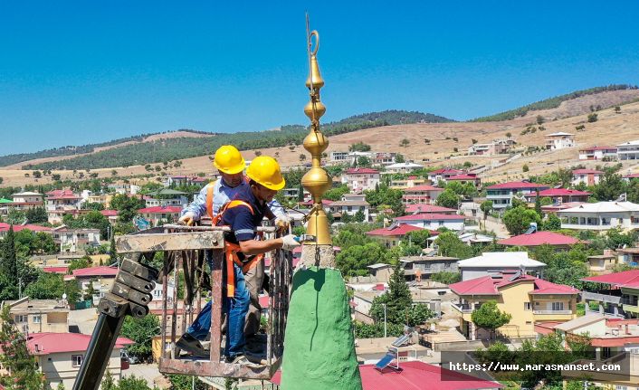 Dulkadiroğlu Belediyesi ekipleri Tevekkeli Camii’nin hasarını onardı